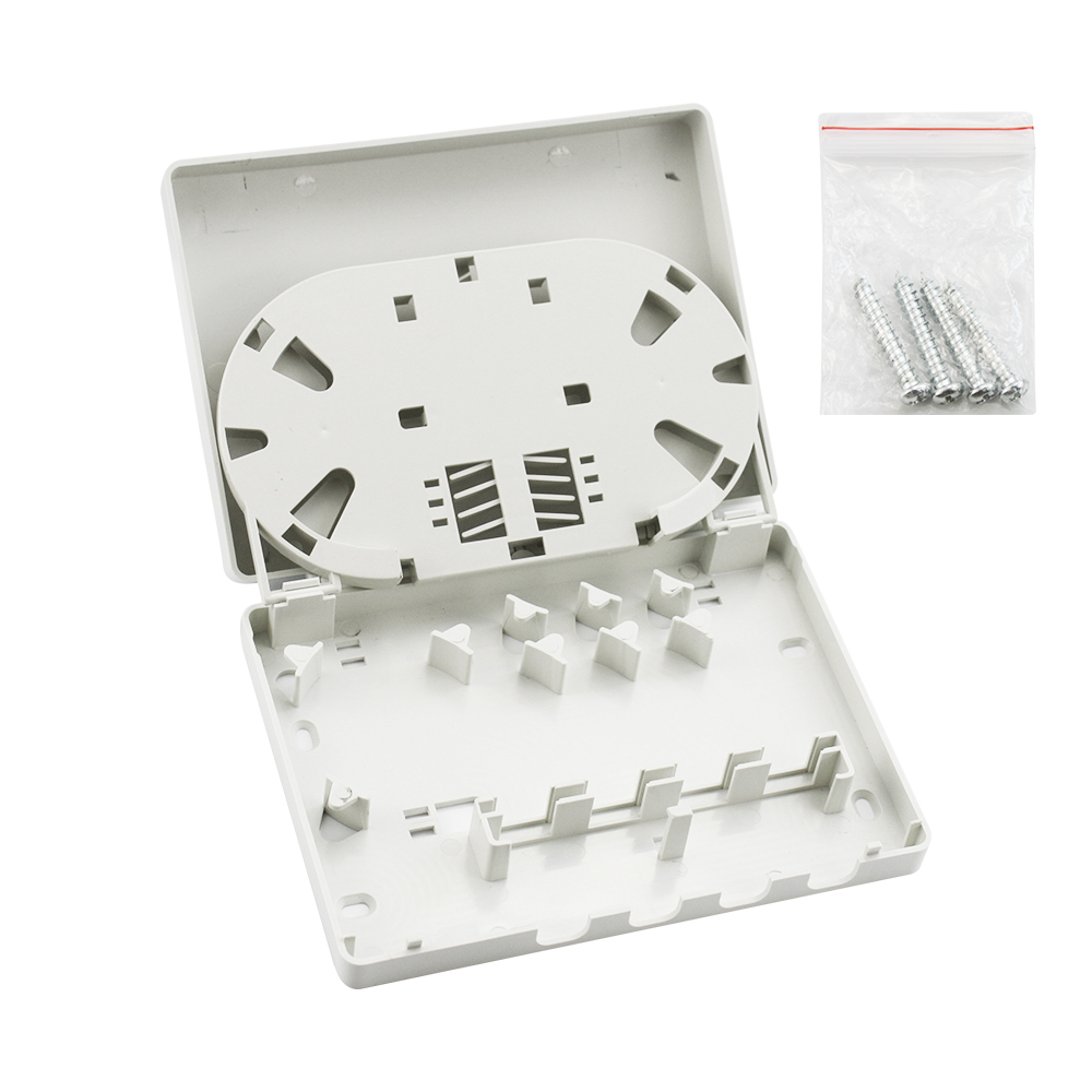 Desktop fiber optic junction box